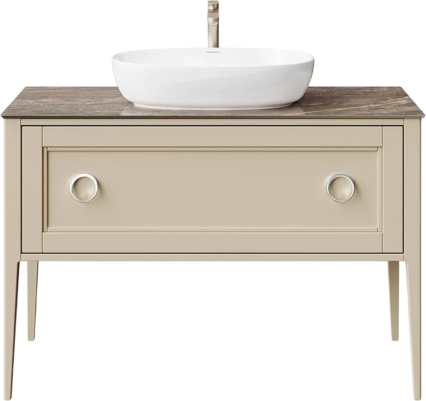 Тумба под раковину без столешницы KERAMA MARAZZI Plaza Classic PL.CN.120.1+1\CAP.M Neo 120 капучино  Sancos — официальный сайт