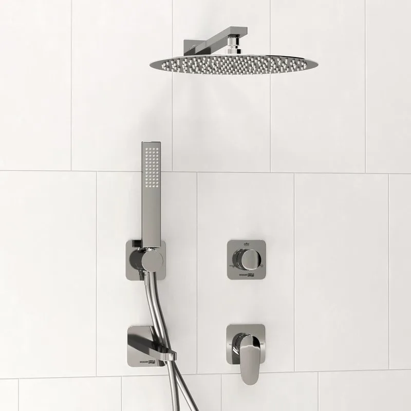 Душевой комплект Wasserkraft Weida A3151.269.270.090.116.271.087.103, С ВНУТРЕННЕЙ ЧАСТЬЮ, хром Sancos — официальный сайт