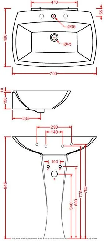 Раковина ArtCeram Jazz JZL004 Sancos — официальный сайт