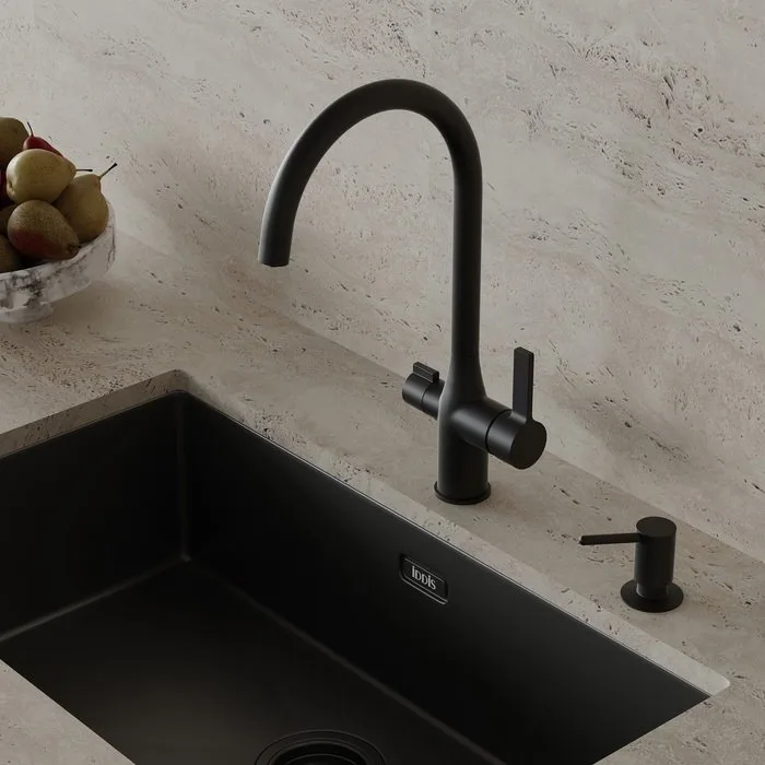 Дозатор для кухонной мойки IDDIS Kitchen Line SDIBL00i59 матовый черный Sancos — официальный сайт