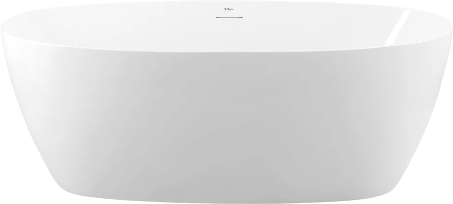 Акриловая ванна BelBagno BB414 170x80 см, отдельностоящая, белая, овальная, со сливом-переливом Sancos — официальный сайт