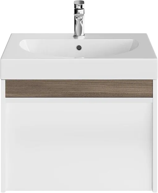 Тумба под раковину без столешницы KERAMA MARAZZI Modula 60 подвесная, белая глянцевая Sancos — официальный сайт