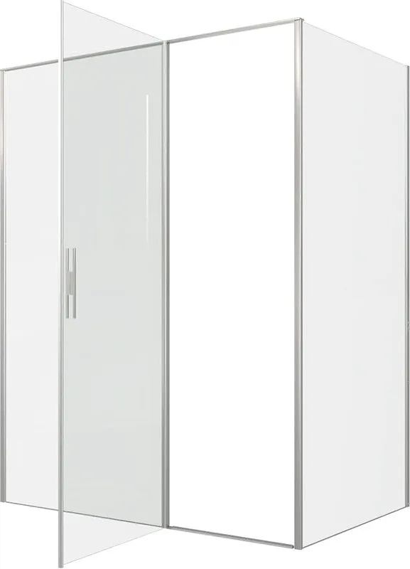 Душевой уголок Allen Brau Priority 160x100, профиль серебро браш, стекло прозрачное Sancos — официальный сайт