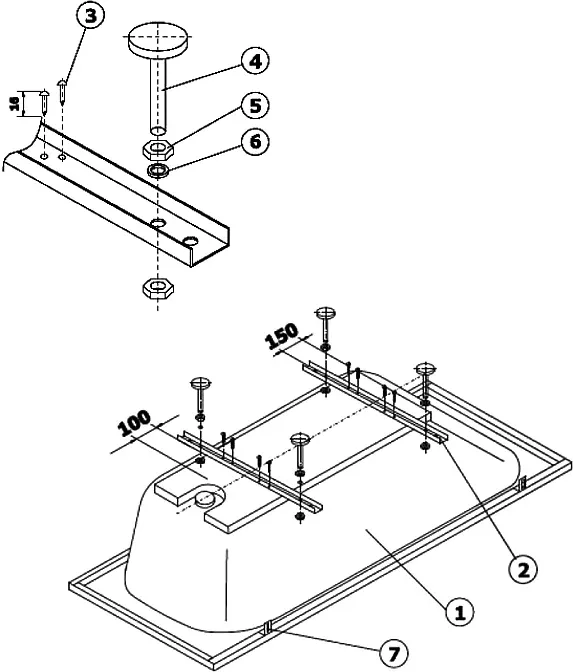 Ножки Ideal Standard B156467 Sancos — официальный сайт