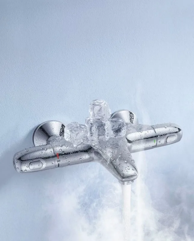 Термостатический смеситель Grohe Grohtherm 1000 New 34155003, для ванны с душем Sancos — официальный сайт
