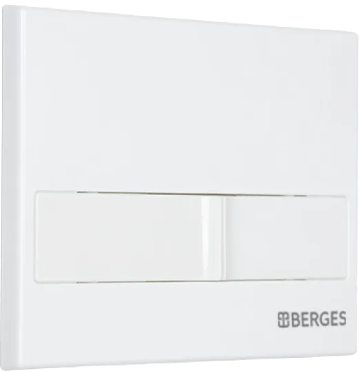 Система инсталляции для унитазов Berges Novum 040214, с кнопкой смыва, белая Soft Touch Sancos — официальный сайт