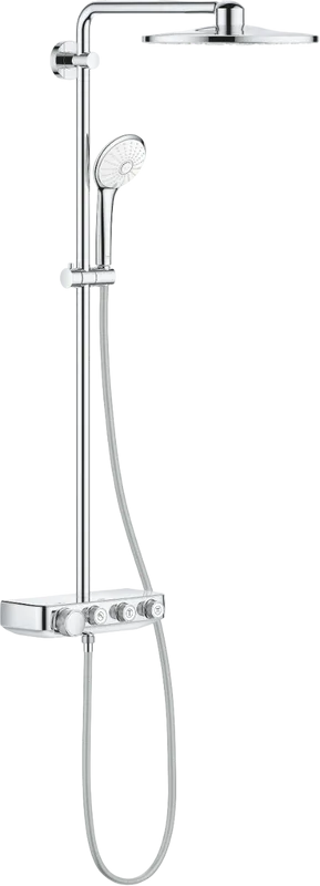 Душевая стойка Grohe Euphoria SmartControl 310 Duo 26507000, с термостатом Sancos — официальный сайт