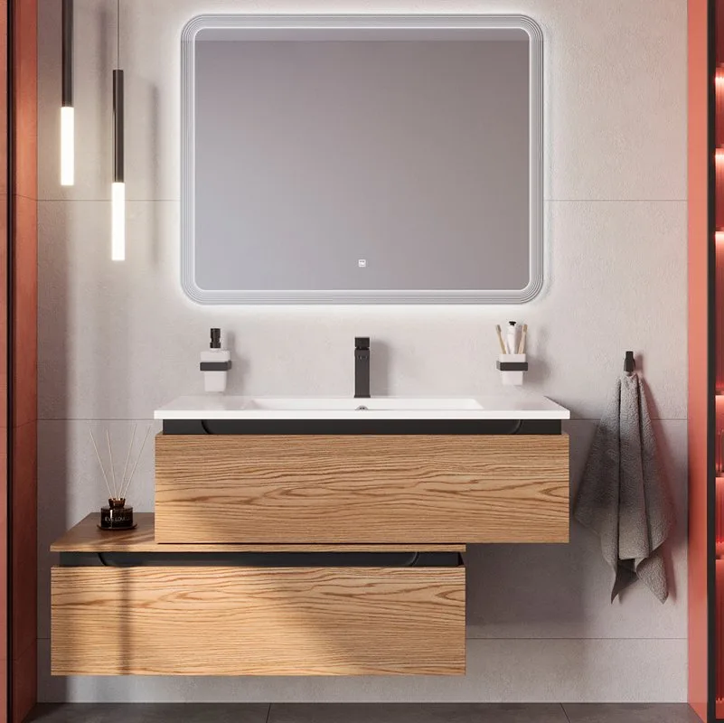 Тумба Cezares Slider 100 1 ящик, дуб тангент Sancos — официальный сайт