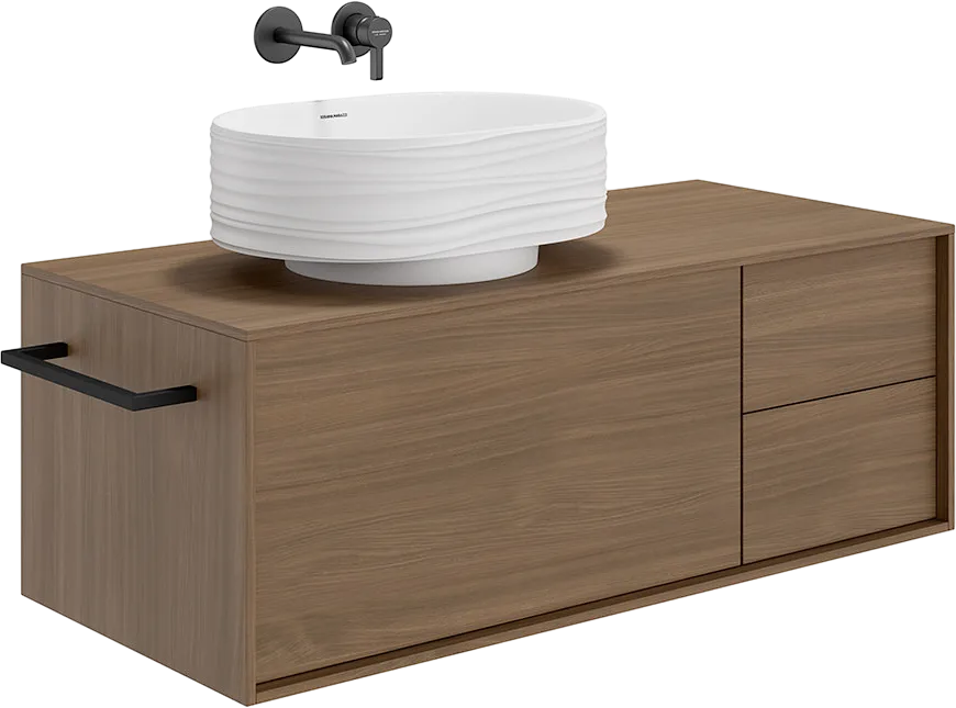 Накладная раковина KERAMA MARAZZI Sabbia 50 белая матовая Sancos — официальный сайт