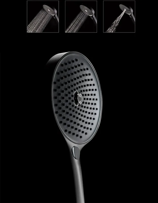 Душевая стойка AQUAme AQM8005B, черная Sancos — официальный сайт