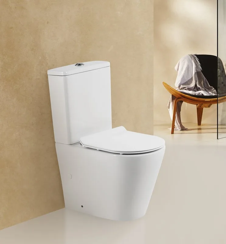 Унитаз-компакт напольный BelBagno Flay-r BB2149CPR BB2111SC с микролифтом, безободковый, глянцевый б Sancos — официальный сайт