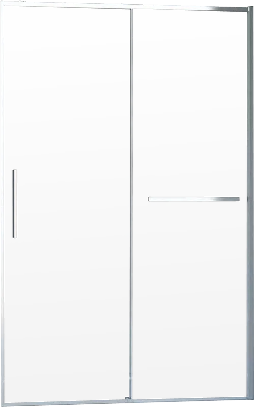 Душевая дверь в нишу Vincea Slim Soft VDS-1SS100CL 100 см, профиль хром, стекло прозрачное Sancos — официальный сайт