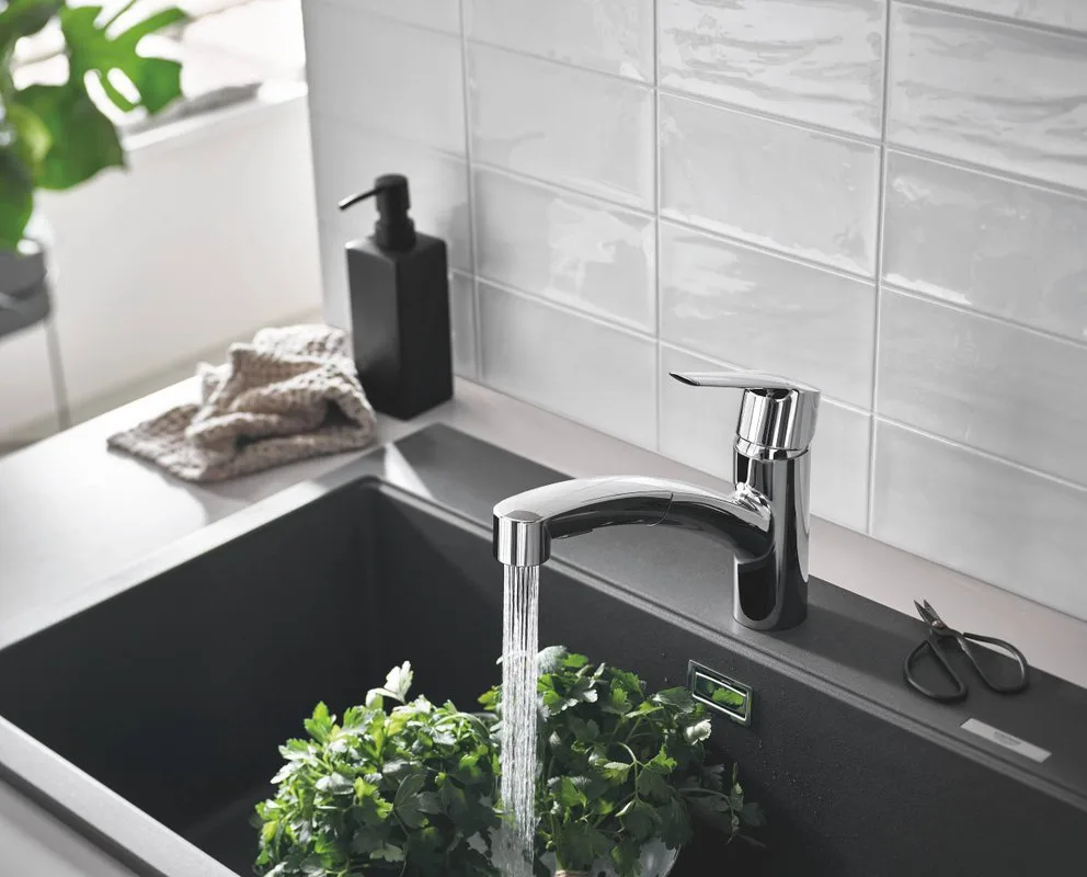 Смеситель для кухни Grohe Start 2021 30531001 хром Sancos — официальный сайт
