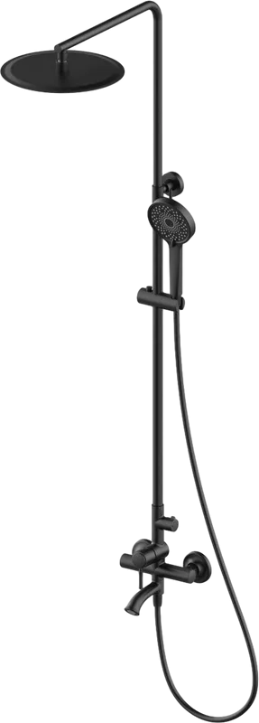 Душевая стойка Wonzon & Woghand TOR WW-88047073-MB, матовая черная Sancos — официальный сайт