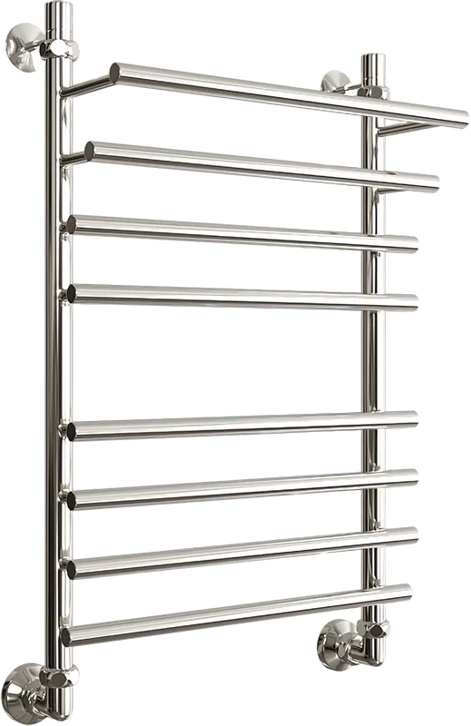 Полотенцесушитель водяной Двин F Primo 80/50 К1, 1"-3/4"-1/2" полированный хром Sancos — официальный сайт