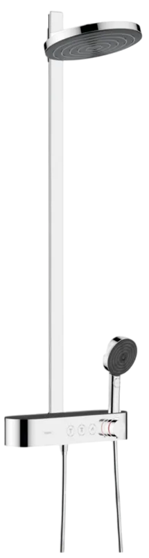 Душевая стойка Hansgrohe Pulsify S Showerpipe 260 2jet 24240000, хром Sancos — официальный сайт