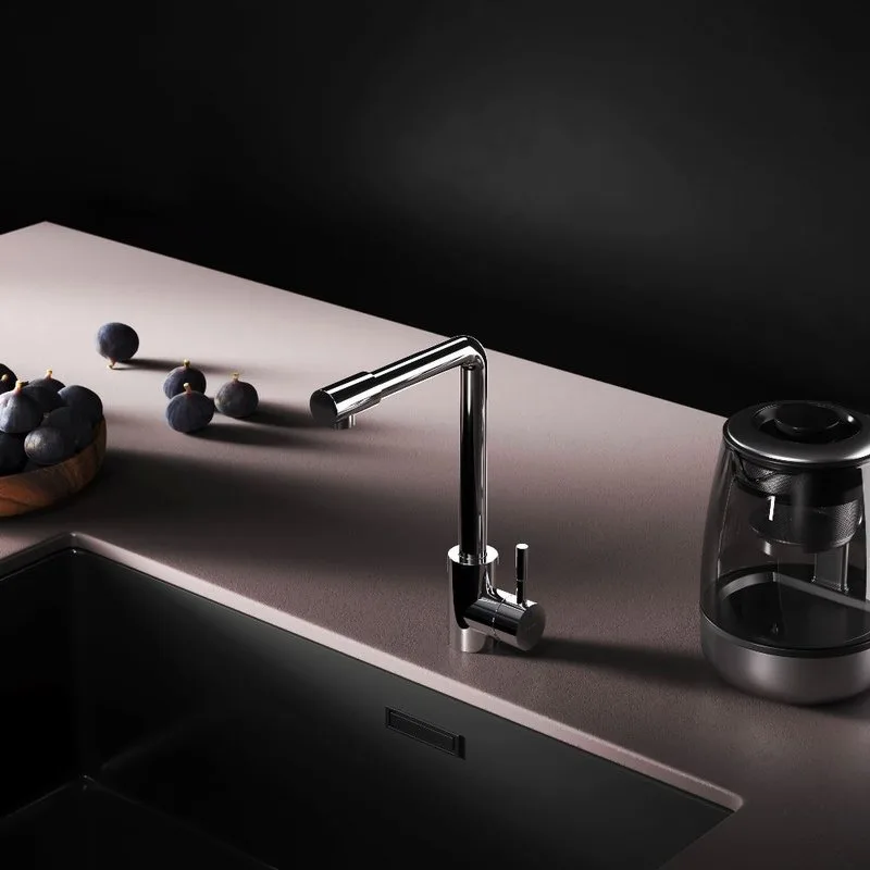 Смеситель для кухни AM.PM X-Joy S F85B05000, хром Sancos — официальный сайт
