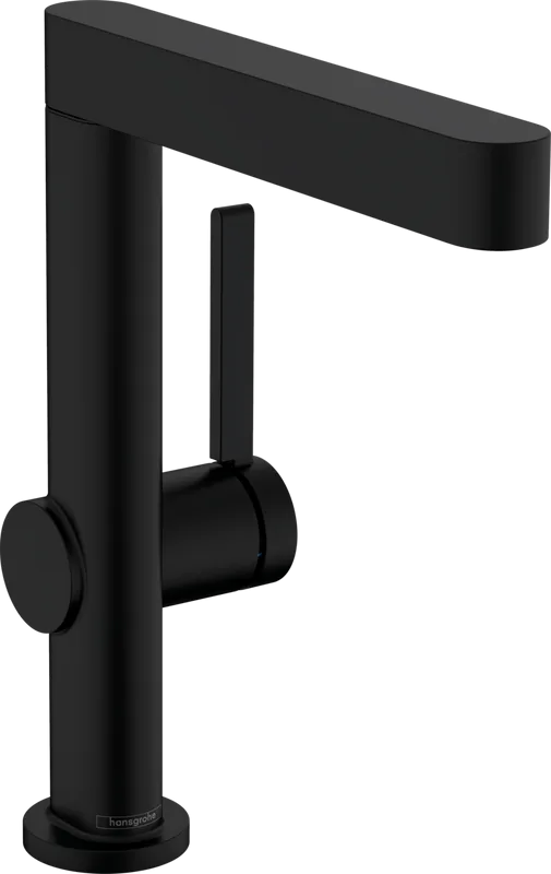 Смеситель для раковины Hansgrohe Finoris 230 76060670 матовый черный Sancos — официальный сайт