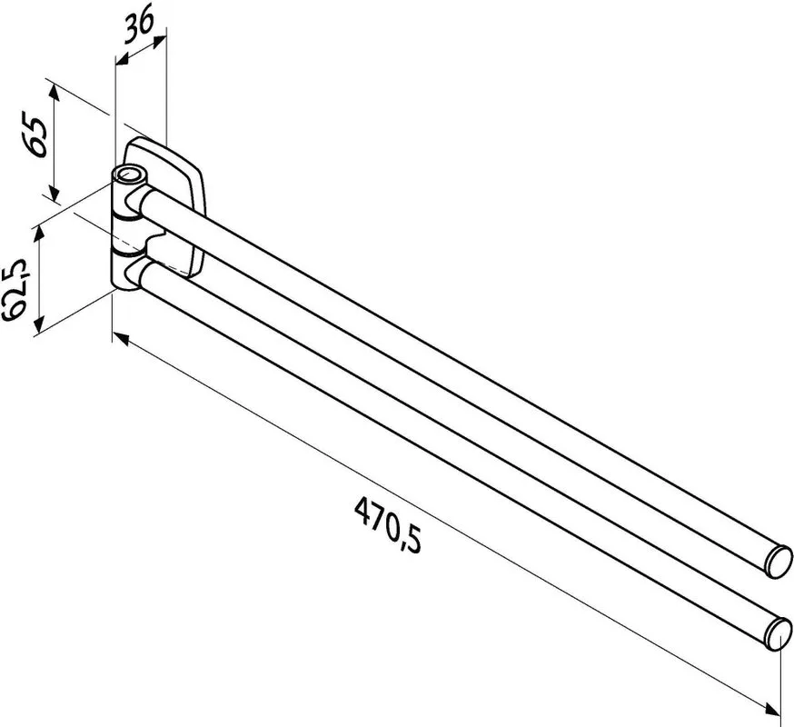 Полотенцедержатель AM.PM Tender A45A32600 Sancos — официальный сайт