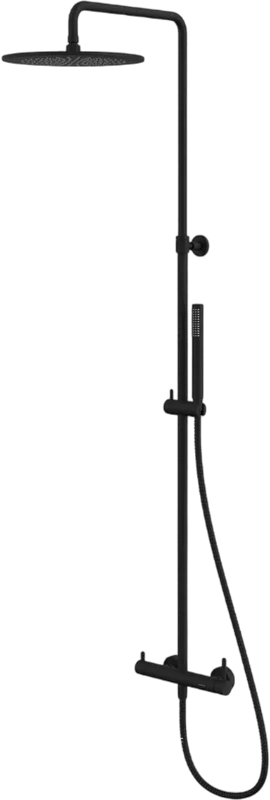 Душевая стойка WHITECROSS Y Y1244BL, черный Sancos — официальный сайт