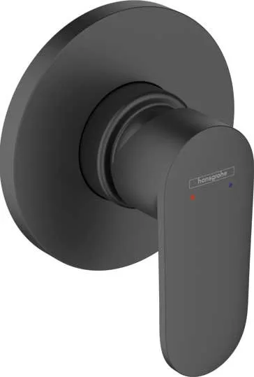 Встраиваемый смеситель Hansgrohe Vernis Blend 71649670, матовый черный Sancos — официальный сайт
