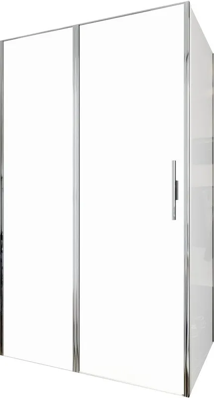 Душевой уголок Allen Brau Priority 120x100, профиль хром, стекло прозрачное Sancos — официальный сайт