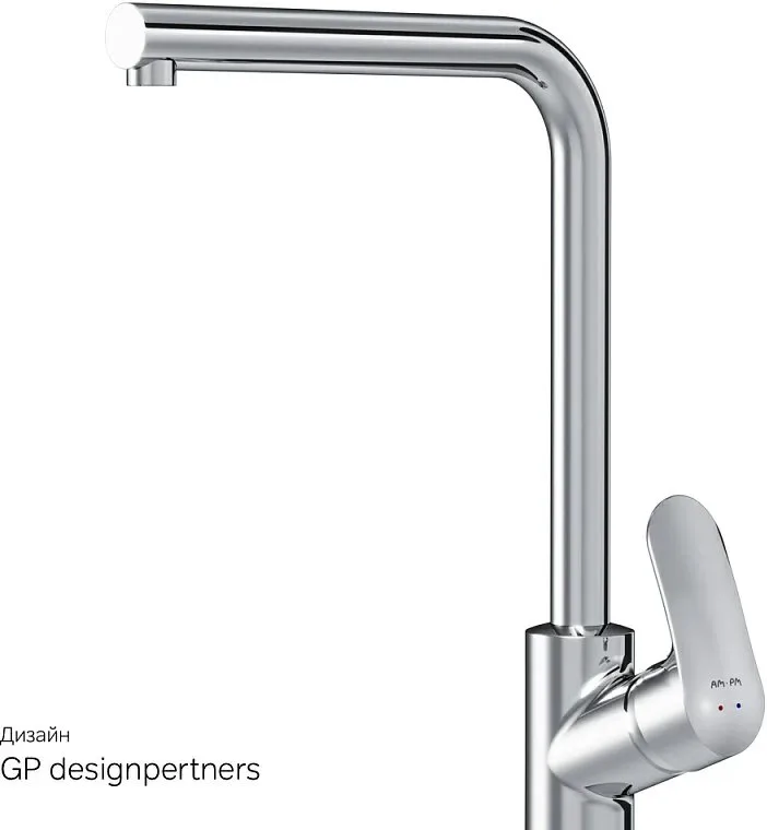 Смеситель для кухни AM.PM Like F8005000 хром Sancos — официальный сайт