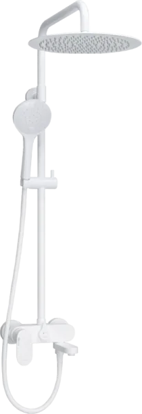 Душевая стойка Wasserkraft Mindel 8500 A185.161.155.WM, белая