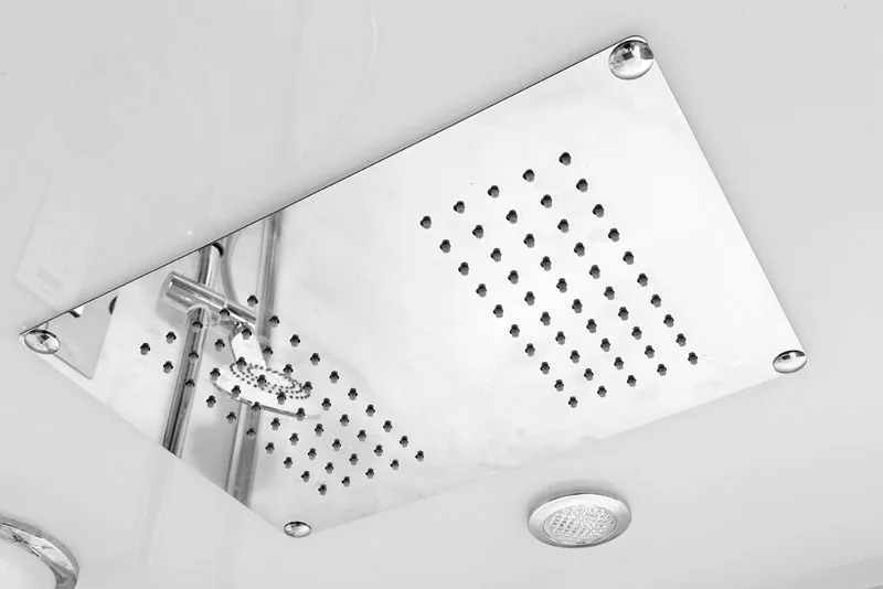 Душевая кабина DTO Z120 KERAVA 120х90, с электрикой, профиль хром, стекло прозрачное Sancos — официальный сайт