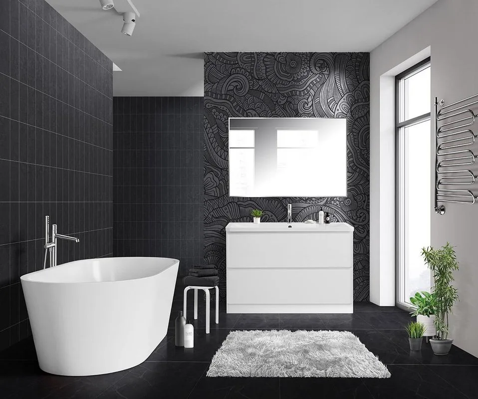 Тумба под раковину без столешницы BelBagno Albano 120 напольная, bianco lucido Sancos — официальный сайт