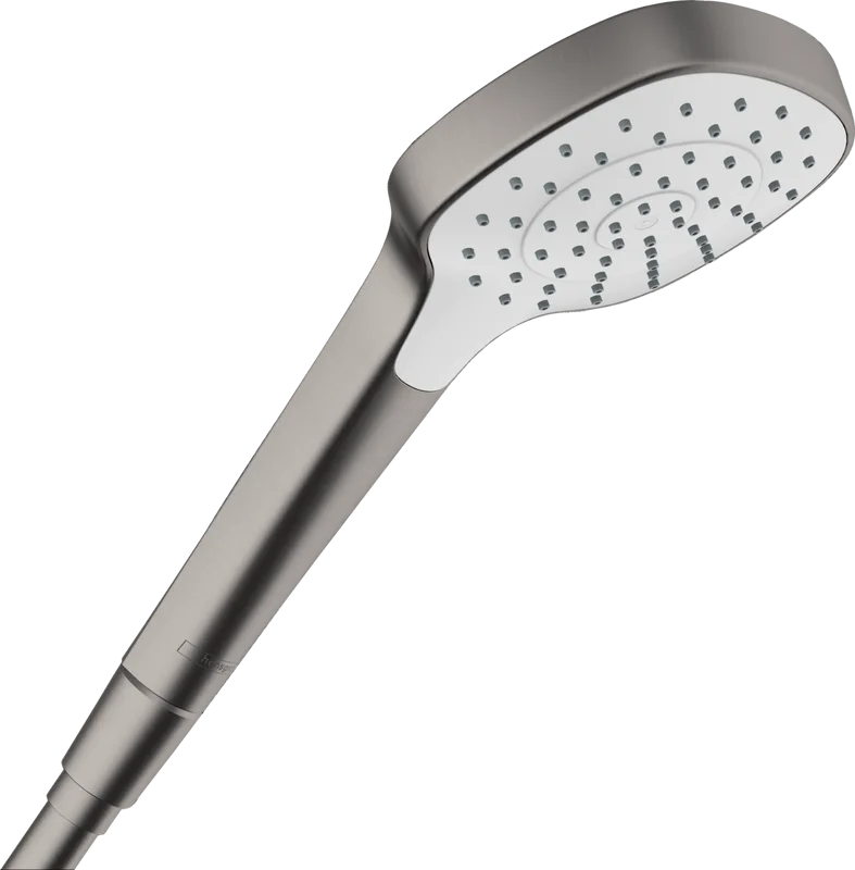 Душевая лейка Hansgrohe Croma E 26814340 шлифованный черный хром Sancos — официальный сайт