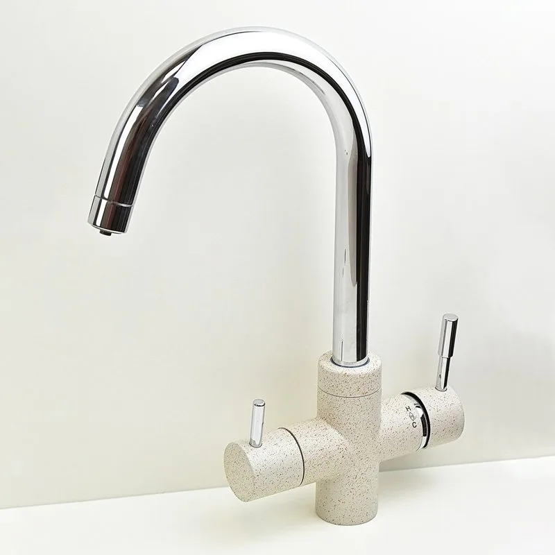 Смеситель для кухни Paini Cox 7894643CR3V11L2KM granite avena Sancos — официальный сайт