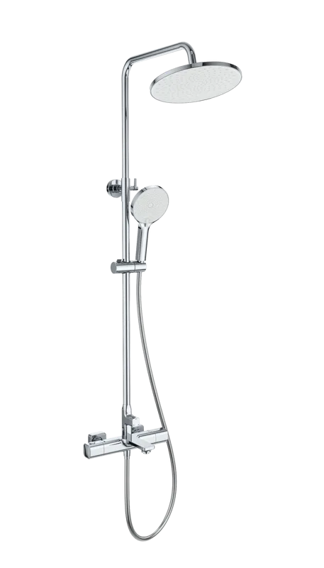 Душевая стойка Wonzon & Woghand SOLID WW-C3011-A-CR, хром Sancos — официальный сайт