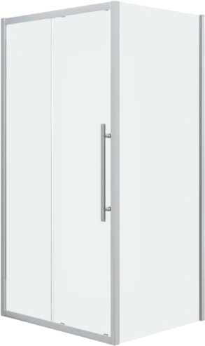 Душевой уголок Esbano Flex ESF-119PS-C 110х90 см, профиль хром, стекло прозрачное Sancos — официальный сайт