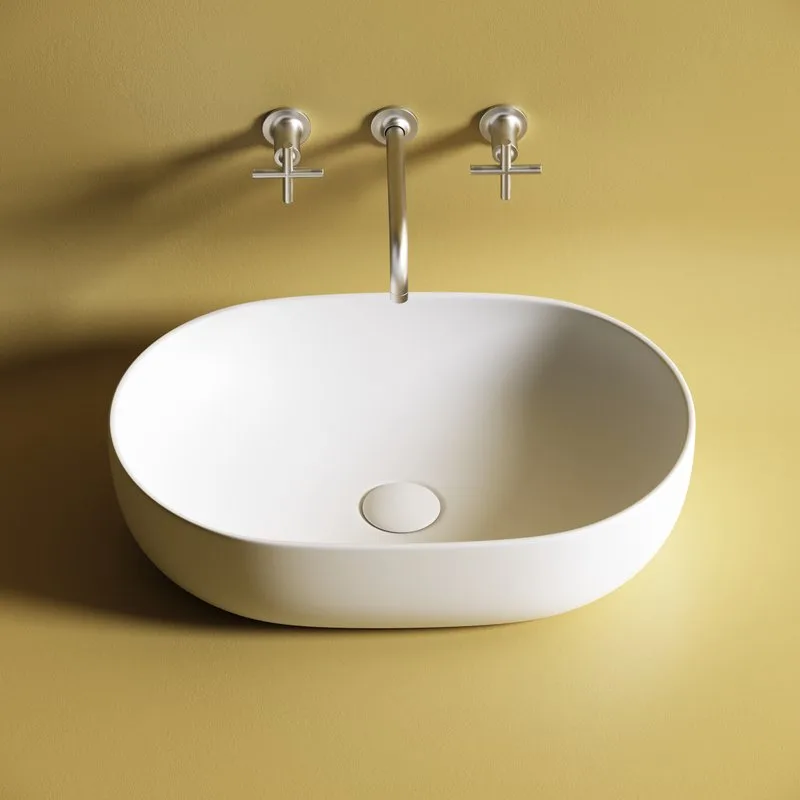 Накладная раковина Ceramicanova Element CN6047MW Sancos — официальный сайт