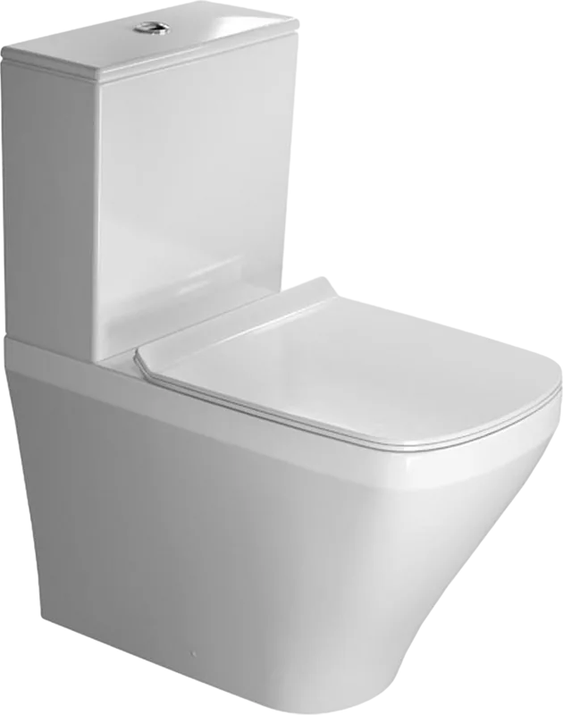 Унитаз-компакт напольный Duravit DuraStyle 215509 сиденье 0063790000 с микролифтом Sancos — официальный сайт