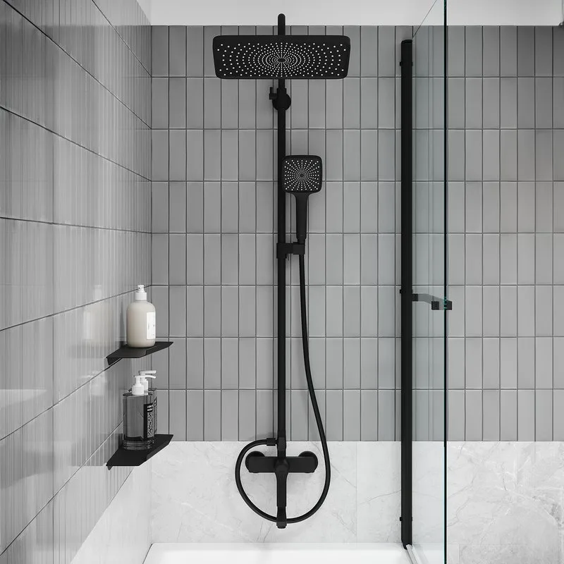 Душевая стойка IDDIS Parker PARBL3Fi06, матовый черный Sancos — официальный сайт