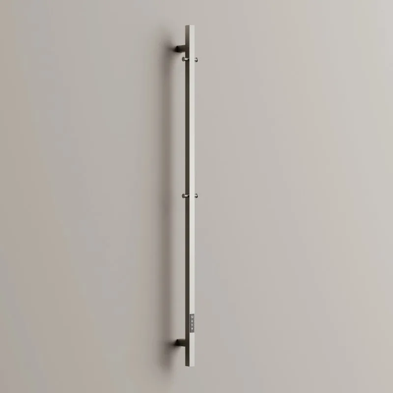 Полотенцесушитель электрический Sancos Linn 150x3 I-образный, брашированный никель, SC13002BN Sancos — официальный сайт