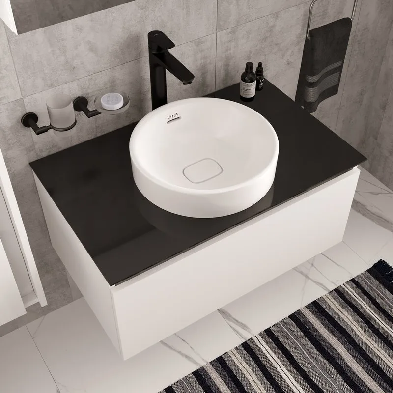 Накладная раковина VitrA Metropole 7532B003-0673 40 см, белая Sancos — официальный сайт
