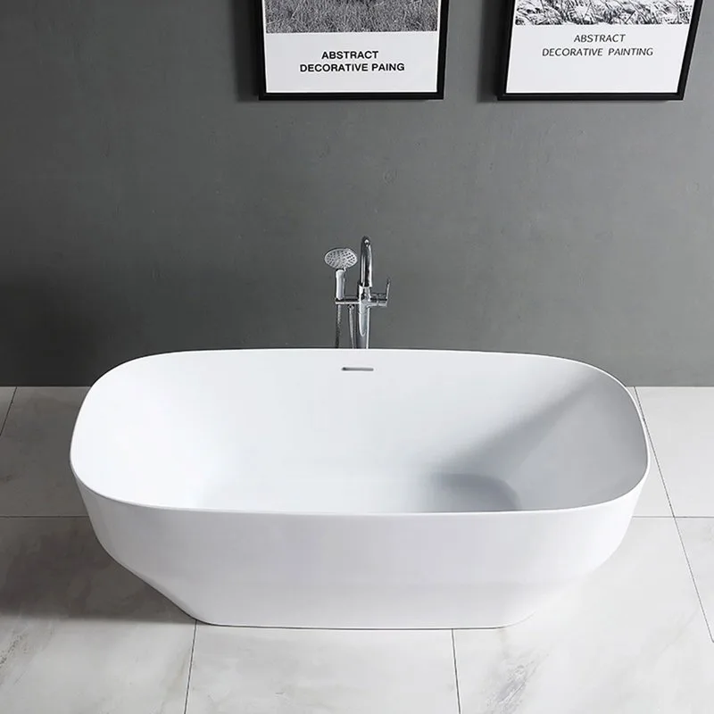 Акриловая ванна Vincea VBT-630 170x75 см, отдельностоящая, белая, овальная, со сливом-переливом, с д Sancos — официальный сайт