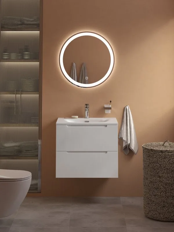 Тумба под раковину без столешницы BelBagno Etna 70 bianco lucido Sancos — официальный сайт