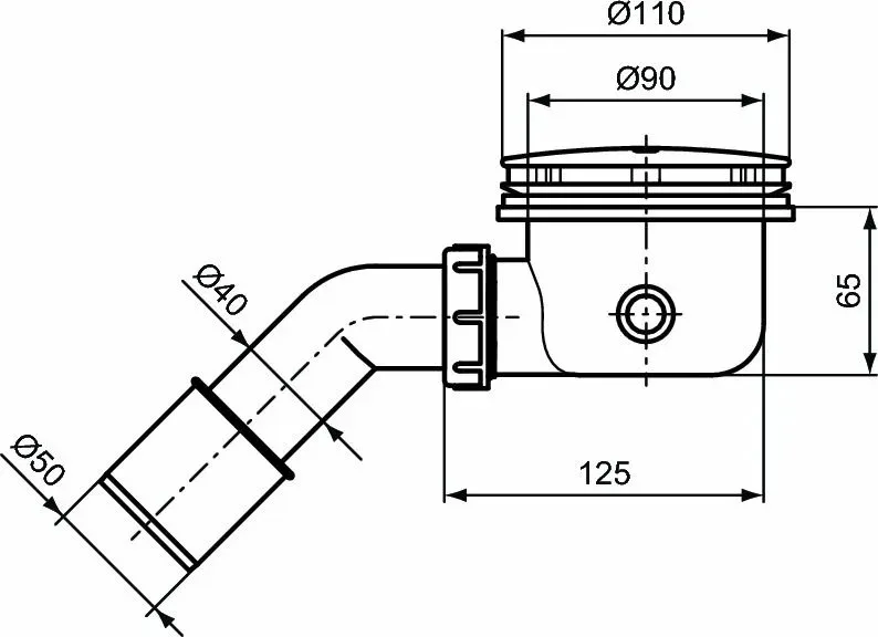 Сифон для поддона Ideal Standard J3417AA Sancos — официальный сайт