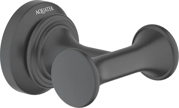 Крючок AQUATEK Классик AQ4502MB матовый черный