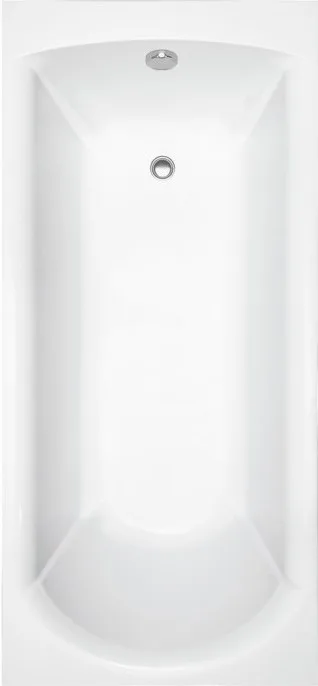Ванна из литьевого мрамора Delice Astra 170х80 см, пристенная