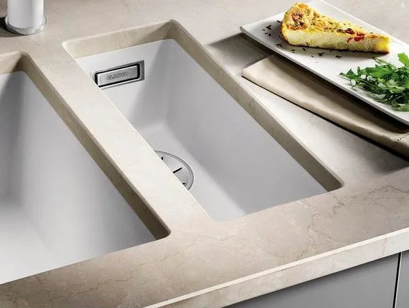 Дополнительная мойка Blanco Subline 160-U белая Sancos — официальный сайт