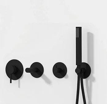 Душевой гарнитур VitrA Origin A4554336WTC, черный матовый Sancos — официальный сайт