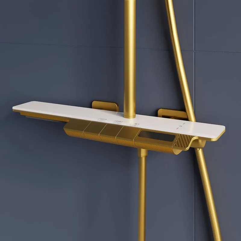 Душевая стойка RGW Shower Panels SP-34G, золото Sancos — официальный сайт