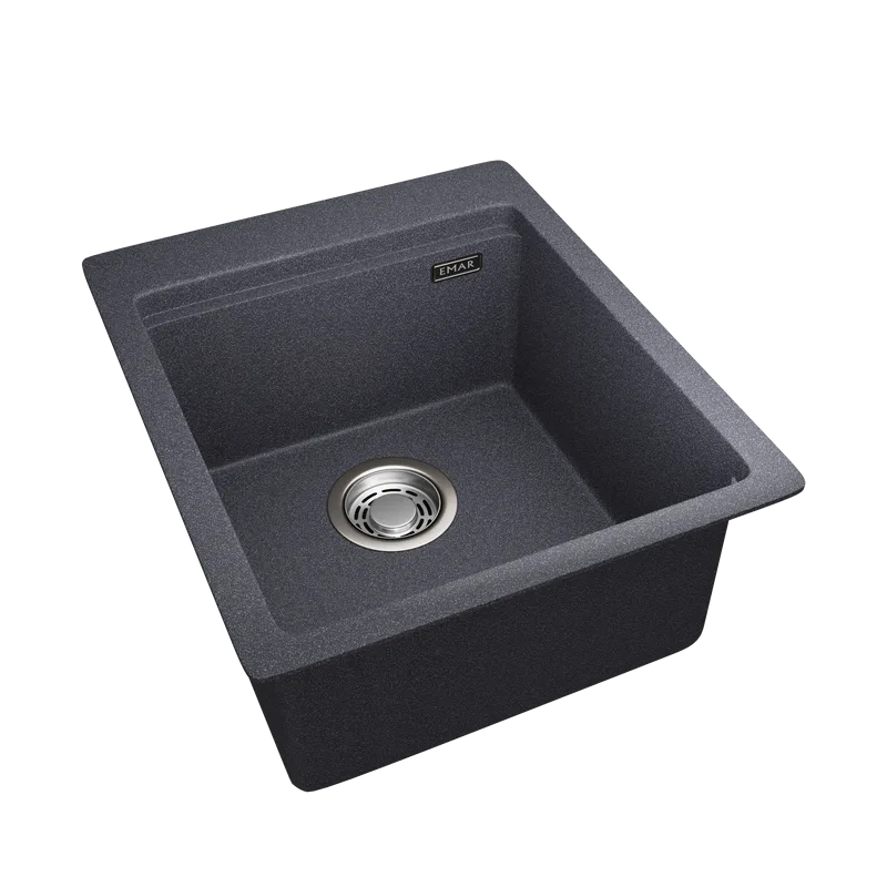 Мойка кухонная Emar Quartz EMQ-1420.Q Морион Sancos — официальный сайт
