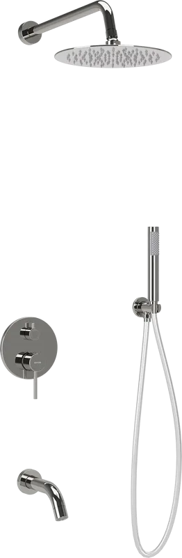 Душевой комплект Sancos Select SC3004CH, хром, С ВНУТРЕННЕЙ ЧАСТЬЮ Sancos — официальный сайт