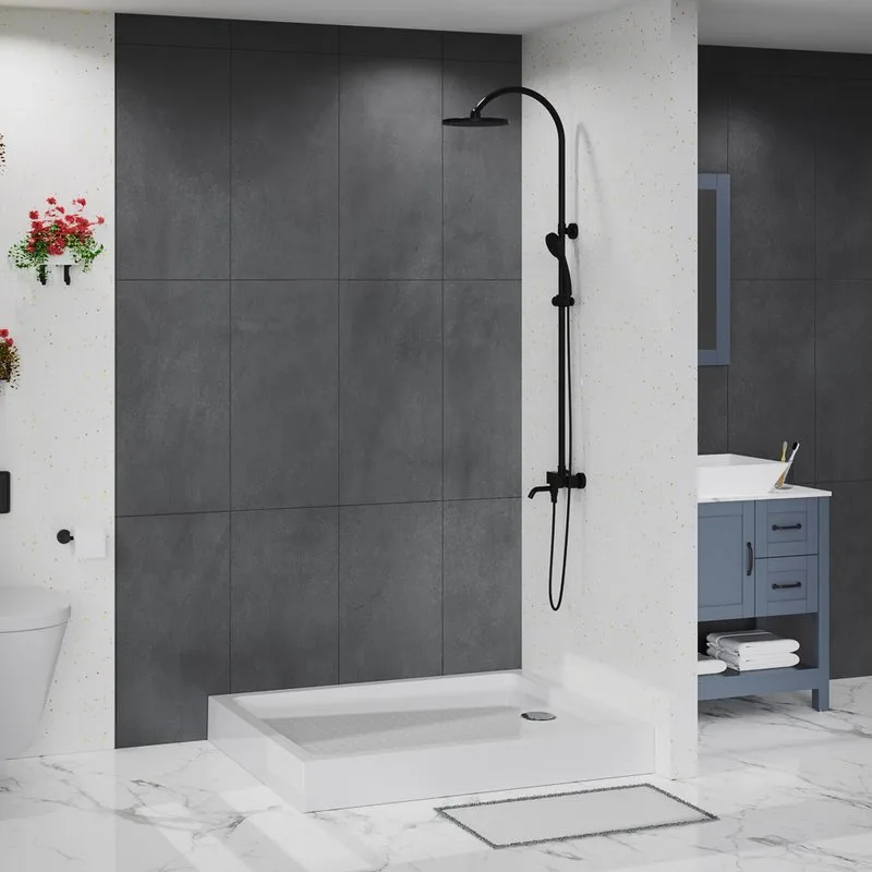 Поддон для душа BelBagno TRAY-BB-AH-120/100-15-W Sancos — официальный сайт